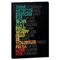 Motivational Canvas Positive Wall Art Inspirational Office Wall Art Poster Quotes Canvas Artwork Picture Print Framed for Home Living Room Work Place Gym Bedroom Wall Decor - 12