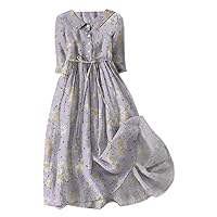 Womens Summer Maxi Dress Gifts Under 75 Dollars Flowered Dress Sleeveless Maxi Dress for Women Yellow Floral Dress Black Boho Dress for Women Amazon Deals for March Birthday Boxes for Women