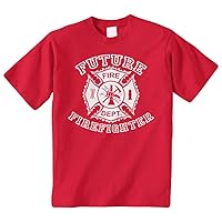 Threadrock Little Boys' Future Firefighter Toddler T-Shirt