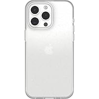 OtterBox iPhone 15 Pro MAX (Only) Prefix Series Case - STARDUST (Clear/Glitter), ultra-thin, pocket-friendly, raised edges protect camera & screen, wireless charging compatible