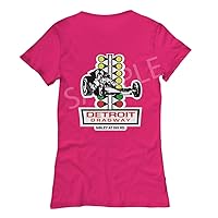 Women's Pink Staging Tree Short Sleeve T-Shirt