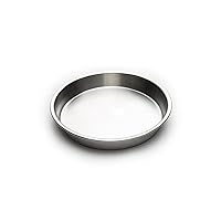 Fox Run Round Cake Stainless Steel Baking Pans, 9.75 x 9.75 x 1 inches