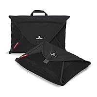 Eagle Creek Pack-It Original Garment Folder M - Travel Garment Bags for Travel with Wrinkle-Free Folding Board and Compression Wings to Maximize Luggage Space, Black - Medium