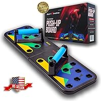 Push Up Board 9 in 1 | Perfect Pushup Fitness Stand | Professional Strength Training Equipment | Multi-functional Home Workout Pushup Bar System | Exercise Equipment For Home