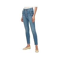 7 For All Mankind Women's Portia Floral Jeans