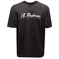 I. B. Blackman Collection Men's Short Sleeve Signature T-Shirt XL Black