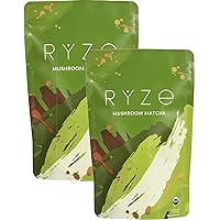 RYZE Mushroom Matcha (60 Serving) - Pack of 2