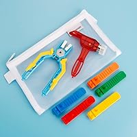 Building Blocks Tool Kit, Including Brick Separator, Block Picker, Multi-Purpose Hammer 3 in 1 Sets Color Random