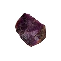 GEMHUB July Birthstone ! Natural Red Star Ruby Uncut Untreated Rough Approximate 157.50 Ct Gemstone with Egl Certified V-3595