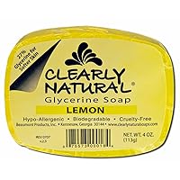 Clearly Natural Glycerine Bar Soap Lemon - 4 oz