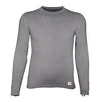 Carhatt Mens Force Heavyweight Heathered Knit Base Layer Crewneck Top