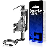 Large Metal Darning/Free Motion Sewing Machine Presser Foot - Fits All Low Shank Singer, Brother, Babylock, Euro-Pro, Janome, Kenmore, White, Juki, New Home, Simplicity, Elna and More!