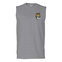 0252. Tiger Graphic Traditional Japanese Tattoo Till Death Society Men's Muscle Tank Sleeveles t Shirt
