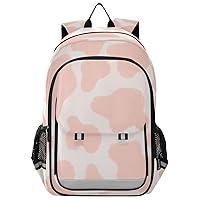 ALAZA Pink Cow Print Giraffe Abstract Backpack Daypack Bookbag