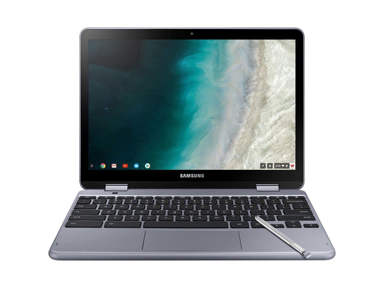 SAMSUNG Chromebook Plus V2, 2-in-1, 4GB RAM, 32GB eMMC, 13MP Camera, Chrome OS, 12.2