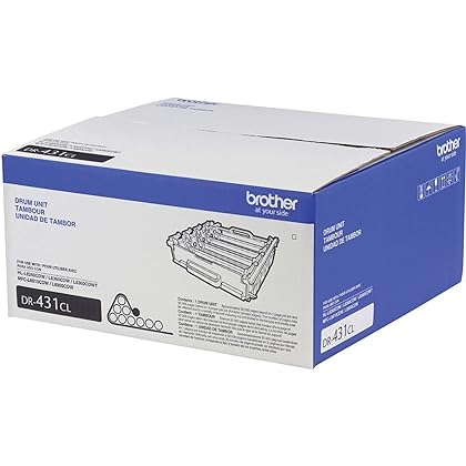 Brother Printer DR431CL Drum Unit-Retail Packaging , White