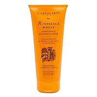 Rinfresca Sole Refreshing After-Sun Cream - Light Texture - With Extracts Of Water Mint And Cucumber - Protective And Emollient Properties - Skin Is Left Nourished And Refreshed - 6.7 Oz