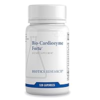 Biotics Research Bio Cardiozyme Forte Healthy Heart Multivitamin. Broad Spectrum Formulation Designed to Support Cardiovascular Health and Function. Powerful Antioxidant Support, 120 Capsules