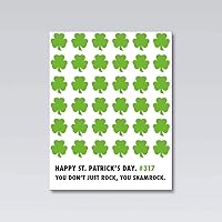 St. Patrick's Day Shamrock card