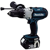 Makita DHP451RTJ Cordless Hammer Drill 3 Speed 18 V / 5.0 Ah 2 Batteries and Charger in MAKPAC, DHP451RTJ