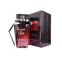 La Nuit Rose A L'Amour Eau De Parfum For Women - 100 ml 3.4 fl oz
