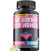 Belly Fat Burner for Women - Lose Stomach Fat w/Softgel Diet Pills for Weight Loss to Reduce Bloating - Keto Safe Weight Loss & Appetite Suppressant Supplement - 120 Softgels