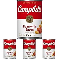 Campbell's Condensed Bean with Bacon Soup, 11.25 Ounce Can (Pack of 4)
