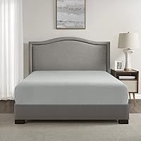 Comfort Spaces Coolmax Moisture Wicking Fitted Sheet ONLY Super Soft, Fade Resistant, All Elastic Deep Pocket Fits Up to 16
