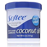 Softee Coconut Oil Hair & Scalp Conditioner 5 Oz