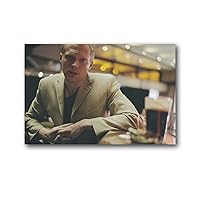 Paul Bettany Poster, Handsome and Cool Guy Gifts Canvas Painting Poster Wall Art Decorative Picture Prints Modern Decor Framed-unframed 08×12inch(20×30cm)