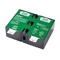 APC UPS Battery Replacement, APCRBC123, for APC UPS Models BR1000G, BX1350M, BN1350G, BX1000G, BX1300G, SMT750RM2U, SMT750RM2UC, SMT750RM2UNC, SMT750RMI2U, SMT750RMI2UC, SMT750RMI2UNC