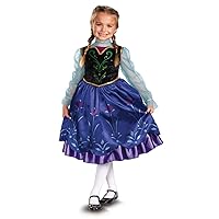 Disney's Frozen Anna Deluxe Girl's Costume, 7-8
