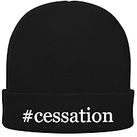 #Cessation - Hashtag Soft Adult Beanie Cap
