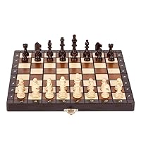 Chess Board Portable Classic Chess Set with 10.6