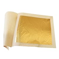100 Gold Leaf Sheets 999/1000 Real Gold Made From Thailand.By Best Seller Rabbit.