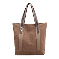 Womens Casual Tote Handbag Canvas Shoulder Work Bag Shopping Hobo Daily Bag Purses