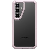 OtterBox Samsung Galaxy S24 Defender Series XT Clear Case - MOUNTAIN FROST (Clear/Purple), screenless, lanyard attachment