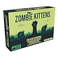 Asmodee Exploding Kittens – Zombie Kittens Set, Colour, Multicoloured GmbH EXKD0024 – German Version