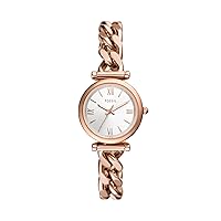 Fossil Carlie Mini Women's Watch with Stainless Steel or Leather Band