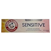 Arm Hammer Sensitive Orajel Enamel Strengthening Toothpaste Frosted Mint 4.5 Ounce