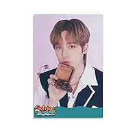 YUNHO ATEEZ X ANITEEZ ADVENTURE ANITEEZ IN ILLUSION Music Kpop Artist Poster Decorative Painting Canvas Wall Art Living Room Posters Bedroom Painting 08x12inch(20x30cm)