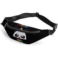 Unicorn Ninja Panda Waist Fanny Packs For Men Women Sports Belt Bag Crossbody Print