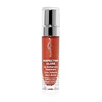 HydroPeptide Perfecting Gloss Lip Enhancing Treatment, Long-Lasting Volume and Hydration, Santorini Red, 0.17 Ounce