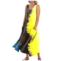 Yellow Dress Spring Dresses for Women 2024 Tshirt Dress for Women 2024 Womens Dresses Casual Butterfly Dress for Women Plaid Skirts for Women Cream Dress for Women Sundresses Yellow 3XL