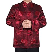 ZooBoo Kung Fu Tang Suit Jacket - Chinese Traditional Tai Chi Qi Gong Martial Arts Cloths Clothing Top