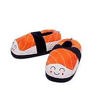 Coddies Sushi “Shoe-shi” Slippers | Unisex Funny Slippers, Gag Gift, Cute Anime Kawaii Present | Men, Women & Children Sizes S,M,L