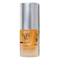Yon-Ka Booster Hydra Plus (15ml) Deeply Hydrating Recovery Concentrate , Treat Seasonal Dryness and Prevent Breakouts with Vitamin C and Brown Algae, Paraben-Free