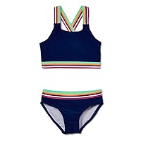 Girls' Tanya UPF 50+ Beach Sport Athletic Bikini Swimsuit