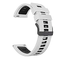 New 22mm Smart Watch Strap for Xiaomi MI Watch/MI Watch Color 2 Silicone Band Replacement Bracelet Watchbands Correa Wristband (Color : Style C, Size : 22mm Universal)