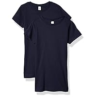 AquaGuard Boys' Heavyweight Combed Ringspun Cotton T-Shirt-2 Pack